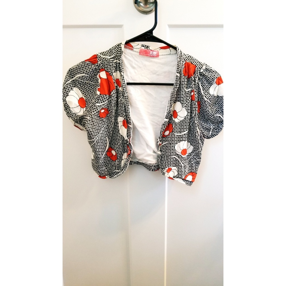 Floral shrug
